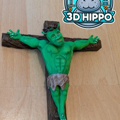 Shrek Bị Đóng Đinh Trên Thánh Giá