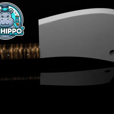 Dao Chặt Thịt Cho Mô Hình Mini