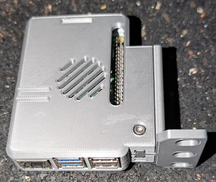 Vỏ Case Raspberry Pi 5 Gắn Rack Có Tùy Chọn PoE HAT và Quạt - Image 2