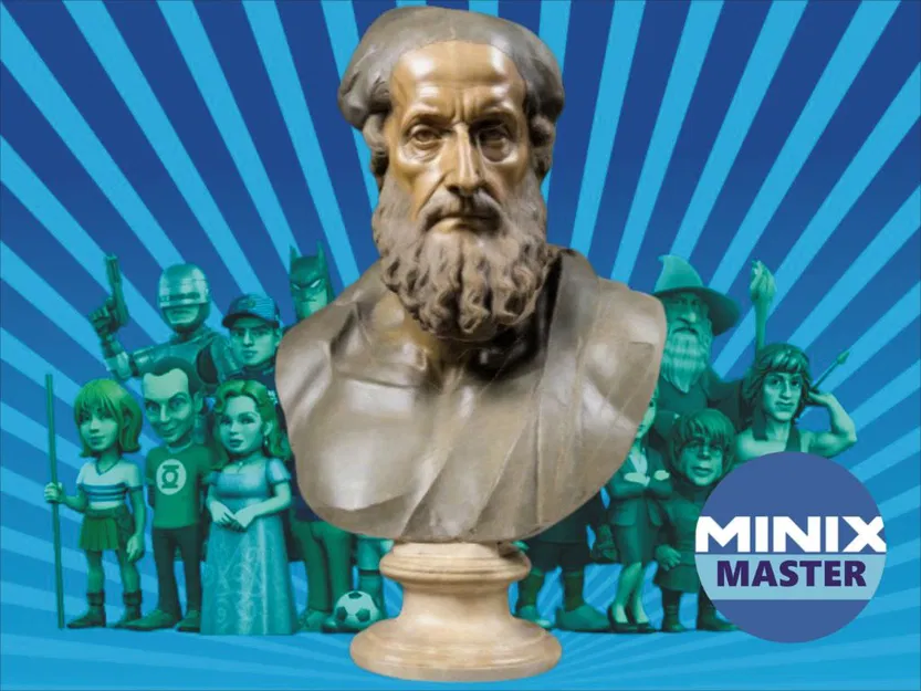 Tượng Bán Thân Leonardo Da Vinci - Image 1