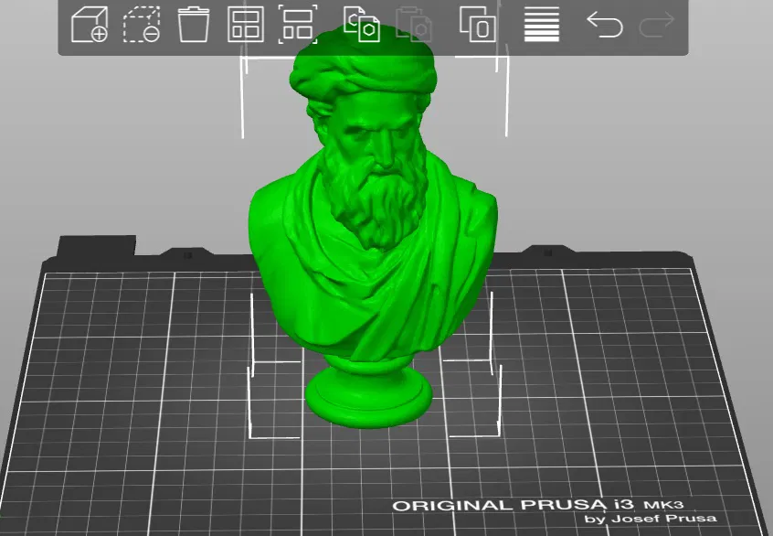 Tượng Bán Thân Leonardo Da Vinci - Image 2