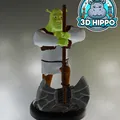 Shrek/Ogre cầm rìu chiến mini - Thumbnail 1
