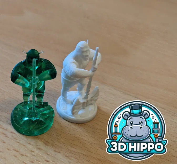 Shrek/Ogre cầm rìu chiến mini - Image 3