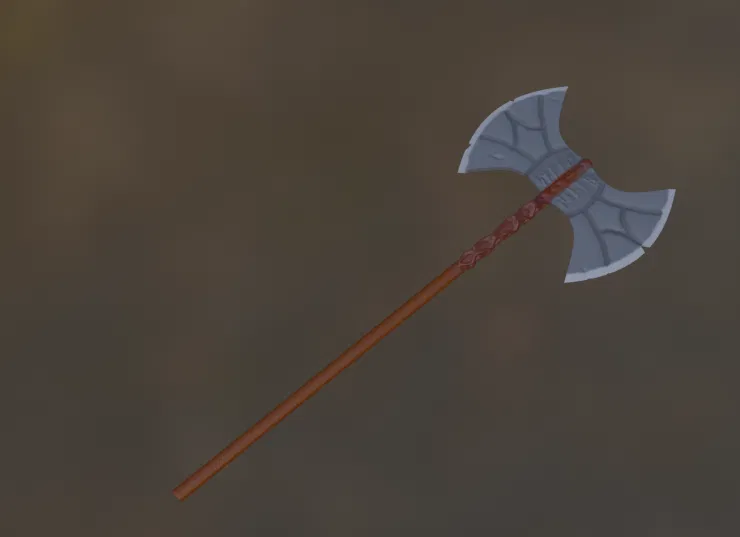 Rìu Đôi - Double Battleaxe - Image 1