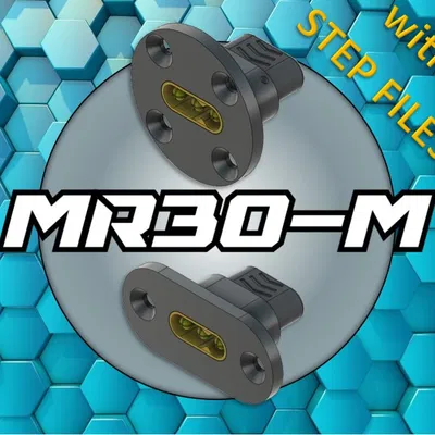 Khung gắn đầu nối đực MR-30