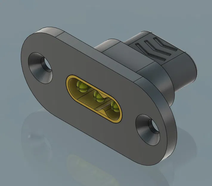 Khung gắn đầu nối đực MR-30 - Image 2