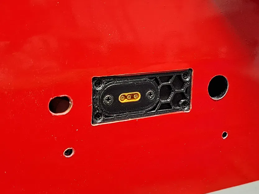 Khung gắn đầu nối đực MR-30 - Image 3