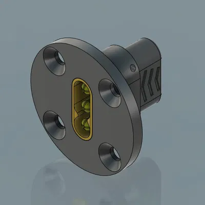 Khung gắn đầu nối đực MR-30