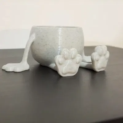 Chậu Cây Ngồi Dễ Thương