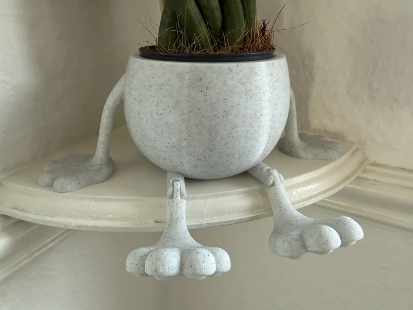 Chậu Cây Ngồi - Chân Gập - Image 1