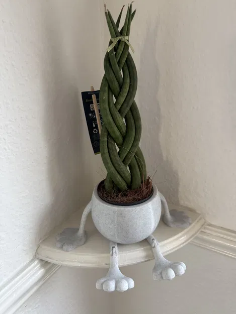 Chậu Cây Ngồi - Chân Gập - Image 2