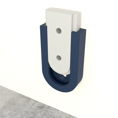 Giá treo tường đơn giản mà chắc chắn với nhiều loại chèn