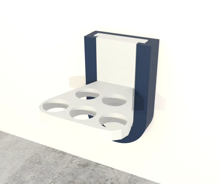 Giá treo tường đơn giản mà chắc chắn với nhiều loại chèn - Image 2