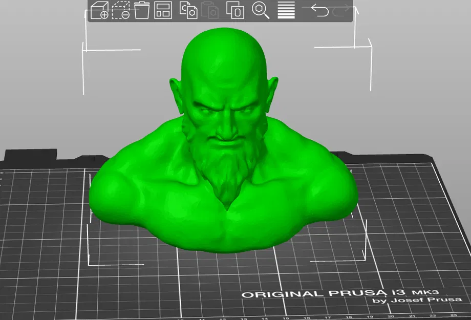 Tượng bán thân Kratos - Image 2