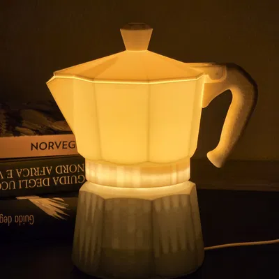 Đèn Moka - Mô hình in 3D độc đáo