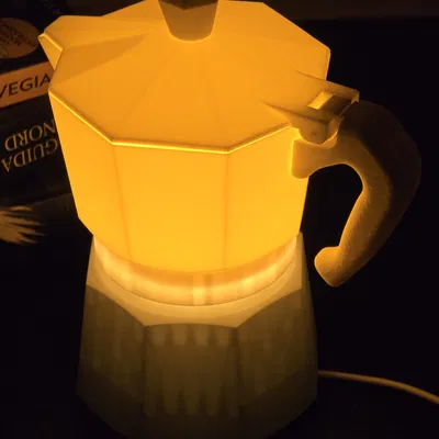 Đèn Moka - Mô hình in 3D độc đáo