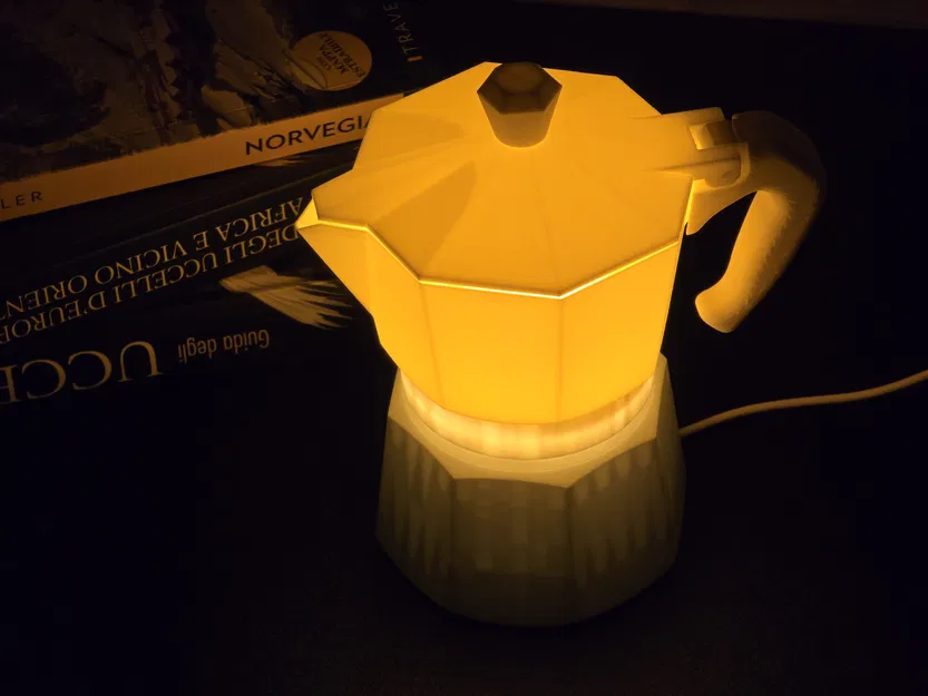 Đèn Moka - Mô hình in 3D độc đáo - Image 4