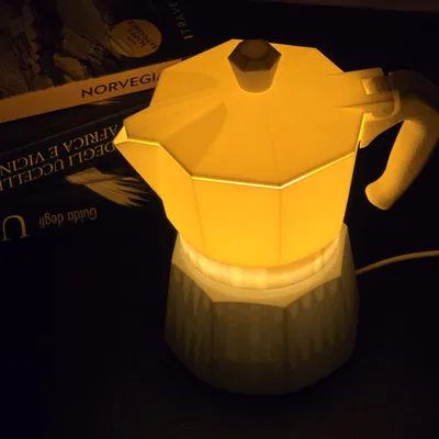 Đèn Moka - Mô hình in 3D độc đáo