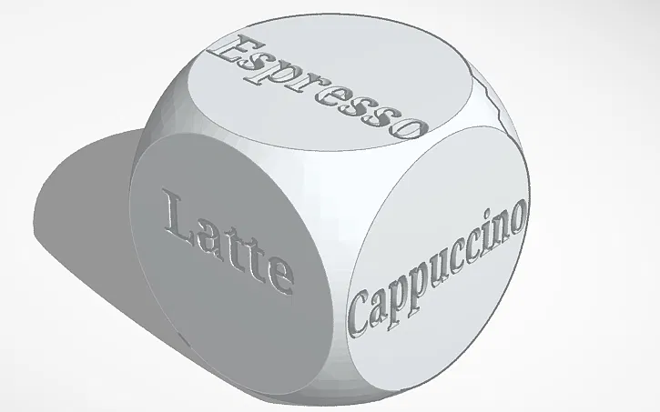 Xúc Xắc "Coffee Die" - Quay để biết bạn sẽ pha cà phê gì! - Image 1