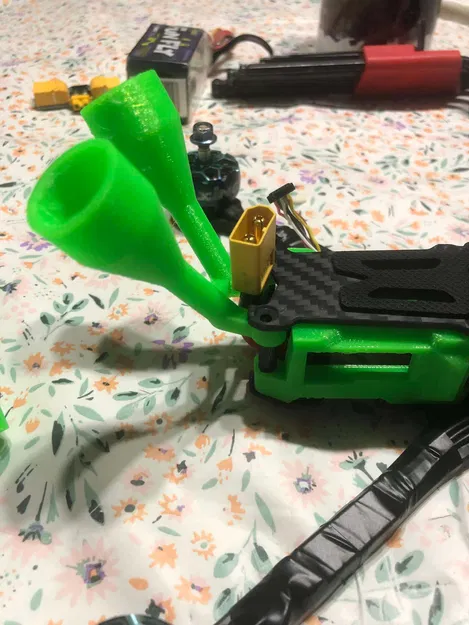 Geprc / Phisital mark5 dji o4 Pro antenna mount TPU (4 phiên bản) - Image 1