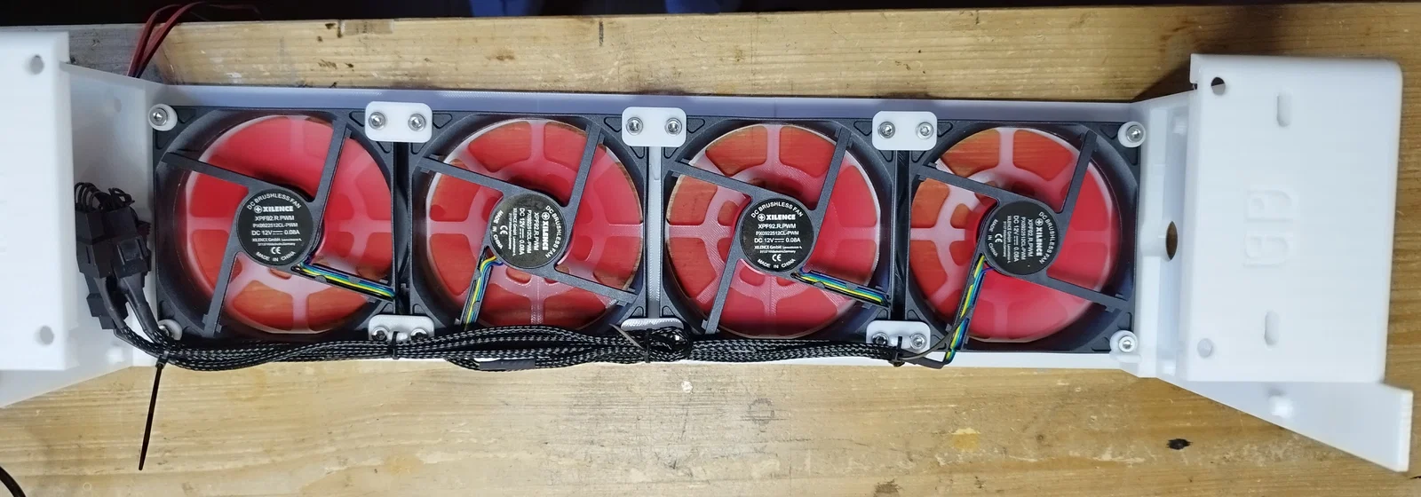 Giá đỡ quạt Deye 8,10,12KW / Deye Fan Mount 8,10,12KW (Quạt 120mm / 140mm) Làm mát bổ sung - Image 6