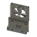 Giá đỡ quạt Deye 8,10,12KW / Deye Fan Mount 8,10,12KW (Quạt 120mm / 140mm) Làm mát bổ sung - Thumbnail 17