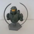 Tượng Bán Thân Master Chief Halo - Thumbnail 1