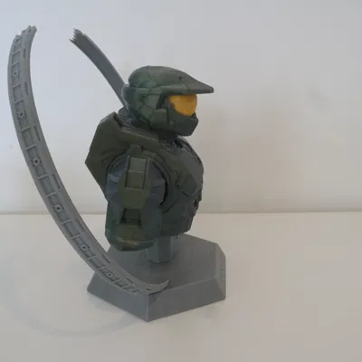 Tượng Bán Thân Master Chief Halo