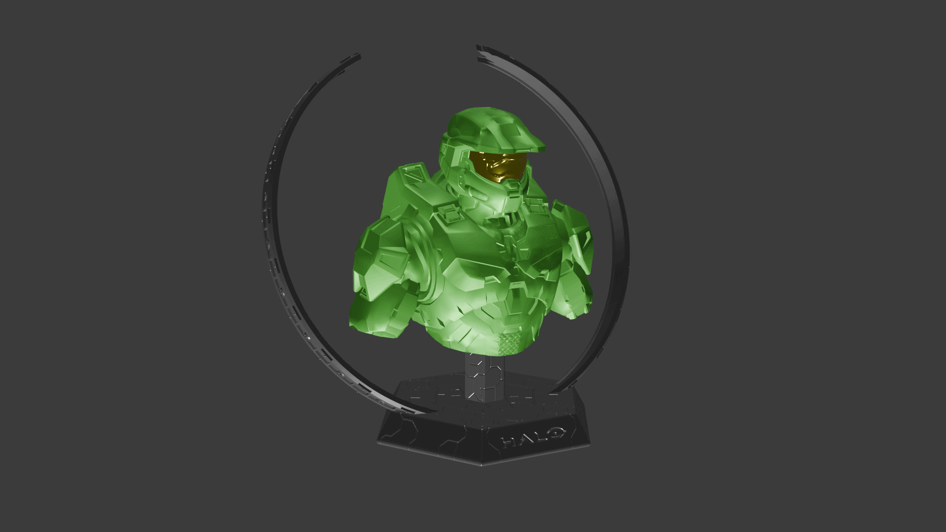 Tượng Bán Thân Master Chief Halo - Image 5