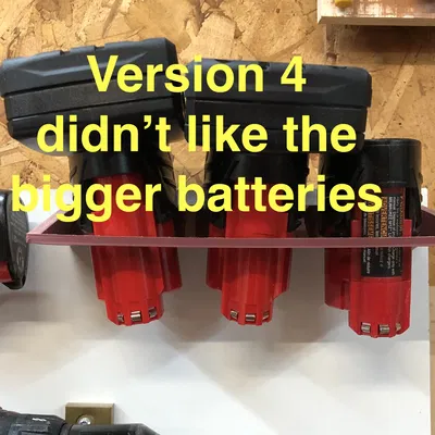 Khay Đựng Pin Milwaukee M12 Phiên Bản Mới - Phiên Bản 5!