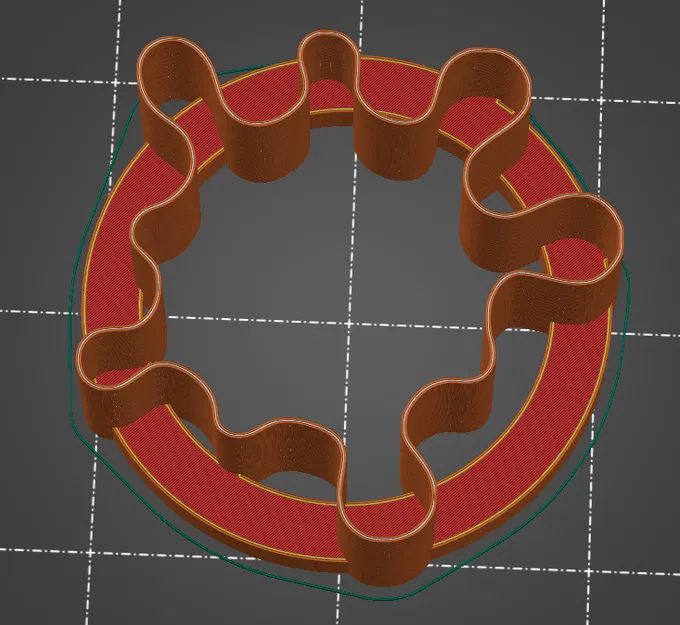 Khuôn Cắt Bánh Quy Hình Vệt Sơn Bắn Tung Tóe - Image 1