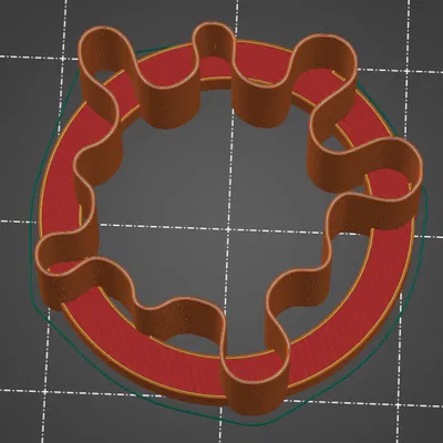 Khuôn Cắt Bánh Quy Hình Vệt Sơn Bắn Tung Tóe