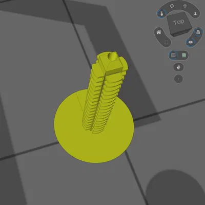 Đinh Tán Dạng Đẩy Có Gân Trên Thân