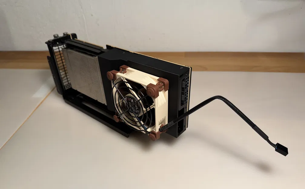 Case quạt 80mm cho Radeon Instinct MI50 - Image 2