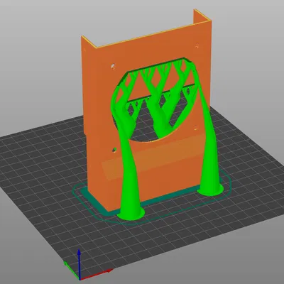 Case quạt 80mm cho Radeon Instinct MI50