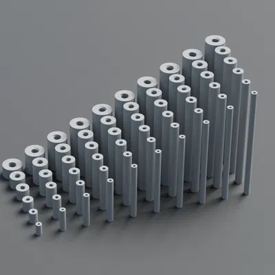 Bộ ốc đệm tròn ren M2, M3, M4, M5, M6, M8