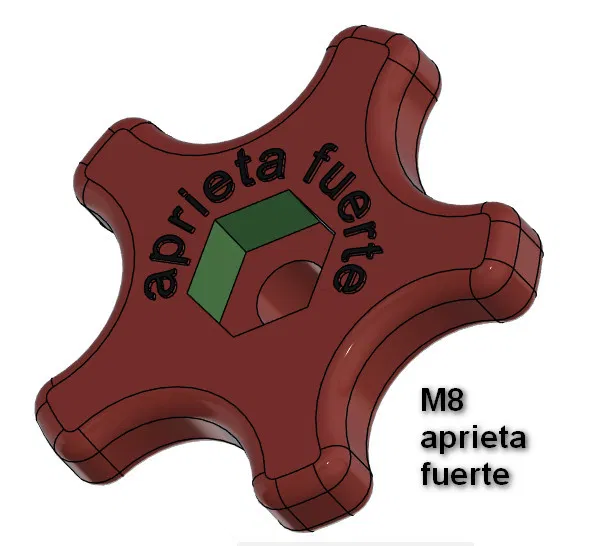 Núm Vặn Cho Đai Ốc M10 và M8 - Image 2