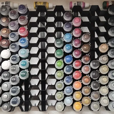 Giá Treo Tường Hình Lục Giác Để Sơn Citadel