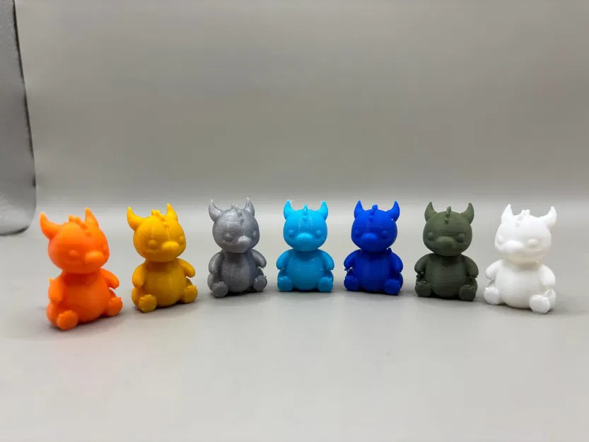 Rồng Smokey – Nhỏ, Dễ Thương & In Nhanh - Image 1