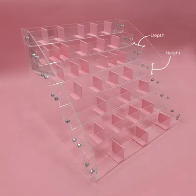 Vách Ngăn Trưng Bày Sticker