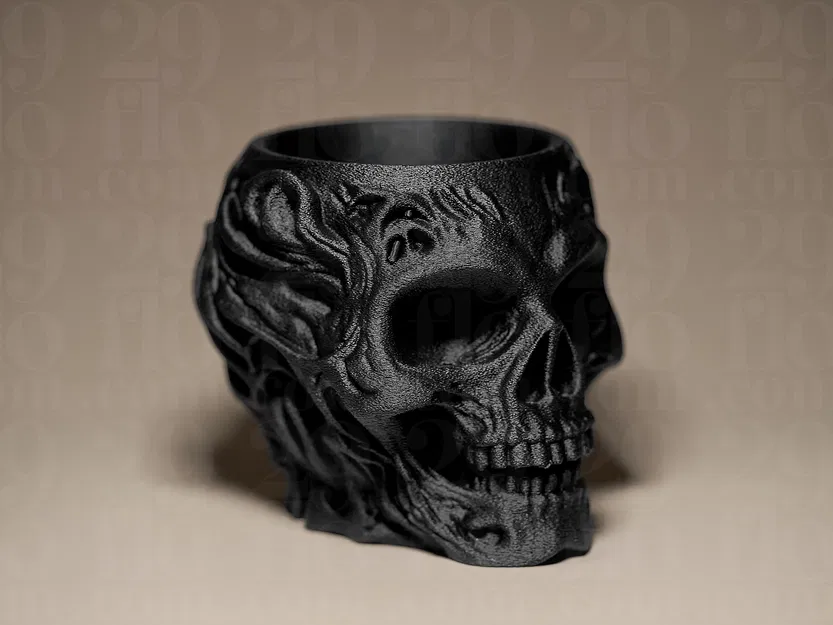 Cái Hộp Đựng / Organizer Hình Đầu Lâu - Image 5