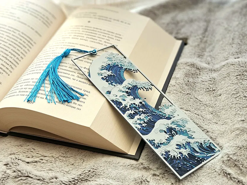 The Great Wave [Framed] - Bookmark - Image 1