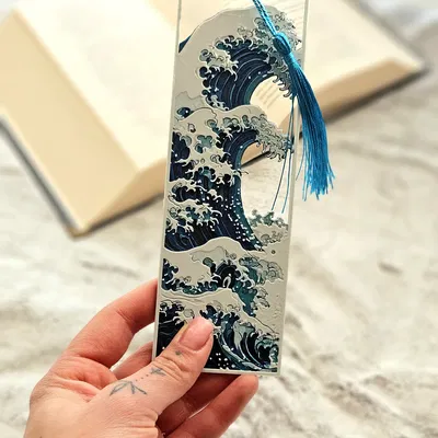 The Great Wave [Framed] - Bookmark