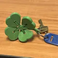 Móc Khóa Cỏ 4 Lá/Shamrock Khớp Dẻo Cho Lễ Thánh Patrick - Thumbnail 2