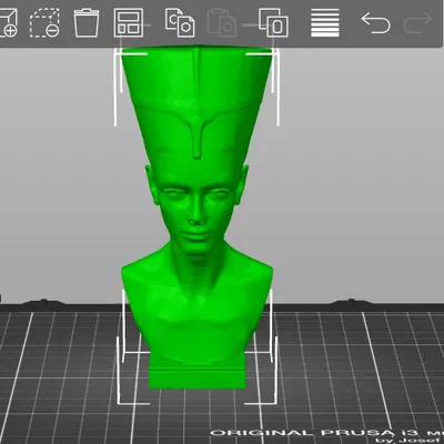 Tượng Bán Thân Nữ Hoàng Nefertiti