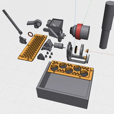 Máy xử lý phim, Máy xử lý xoay cho TANK Jobo