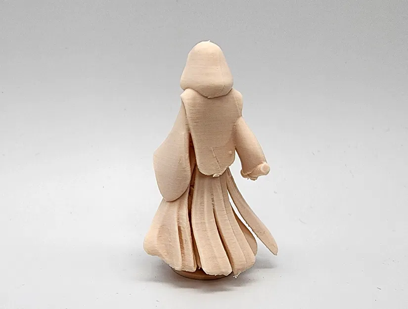 Mô Hình Nữ Kiếm Đôi Kèm Lightsaber Filament - Image 4