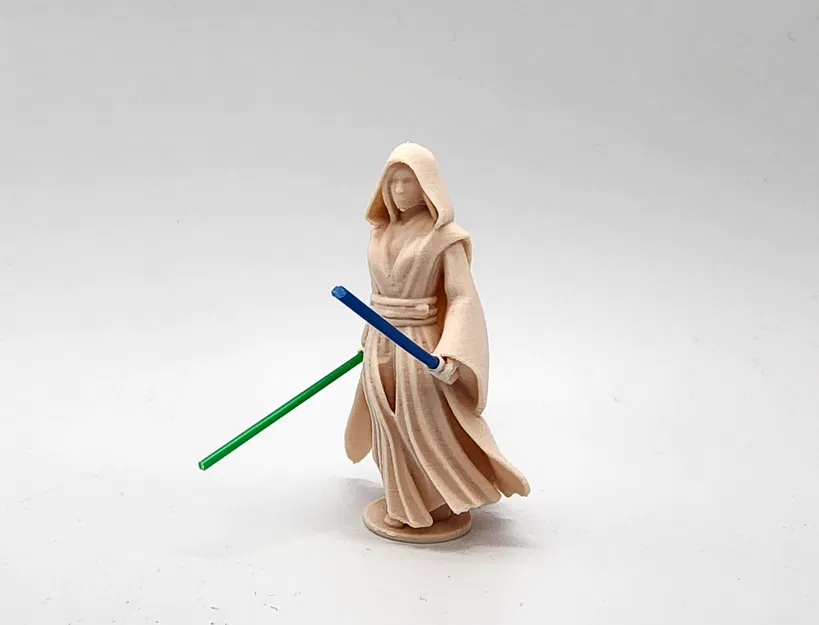 Mô Hình Nữ Kiếm Đôi Kèm Lightsaber Filament - Image 8