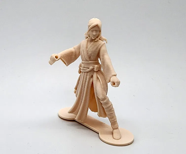 Mô hình Nữ Jedi 2 kèm Lightsaber Filament - Image 4
