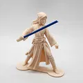 Mô hình Nữ Jedi 2 kèm Lightsaber Filament - Thumbnail 8